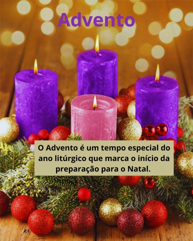 O Advento é um tempo especial do ano litúrgico que marca o início da preparação para o Natal. 