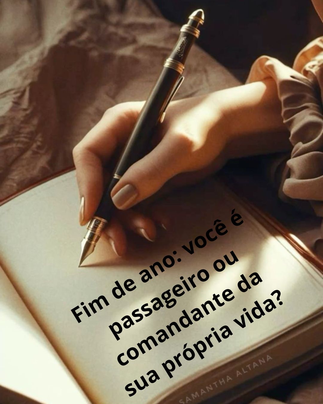 Fim de ano: você é passageiro ou comandante da sua própria vida?