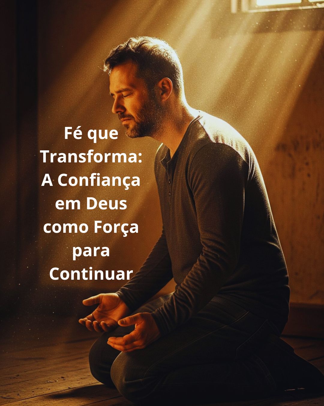 Fé que Transforma: A Confiança em Deus como Força para Continuar