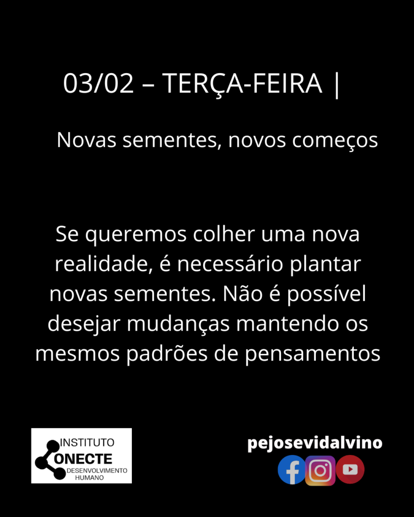 Novas Sementes, Novos Começos: A Coragem de Criar Uma Nova Realidade