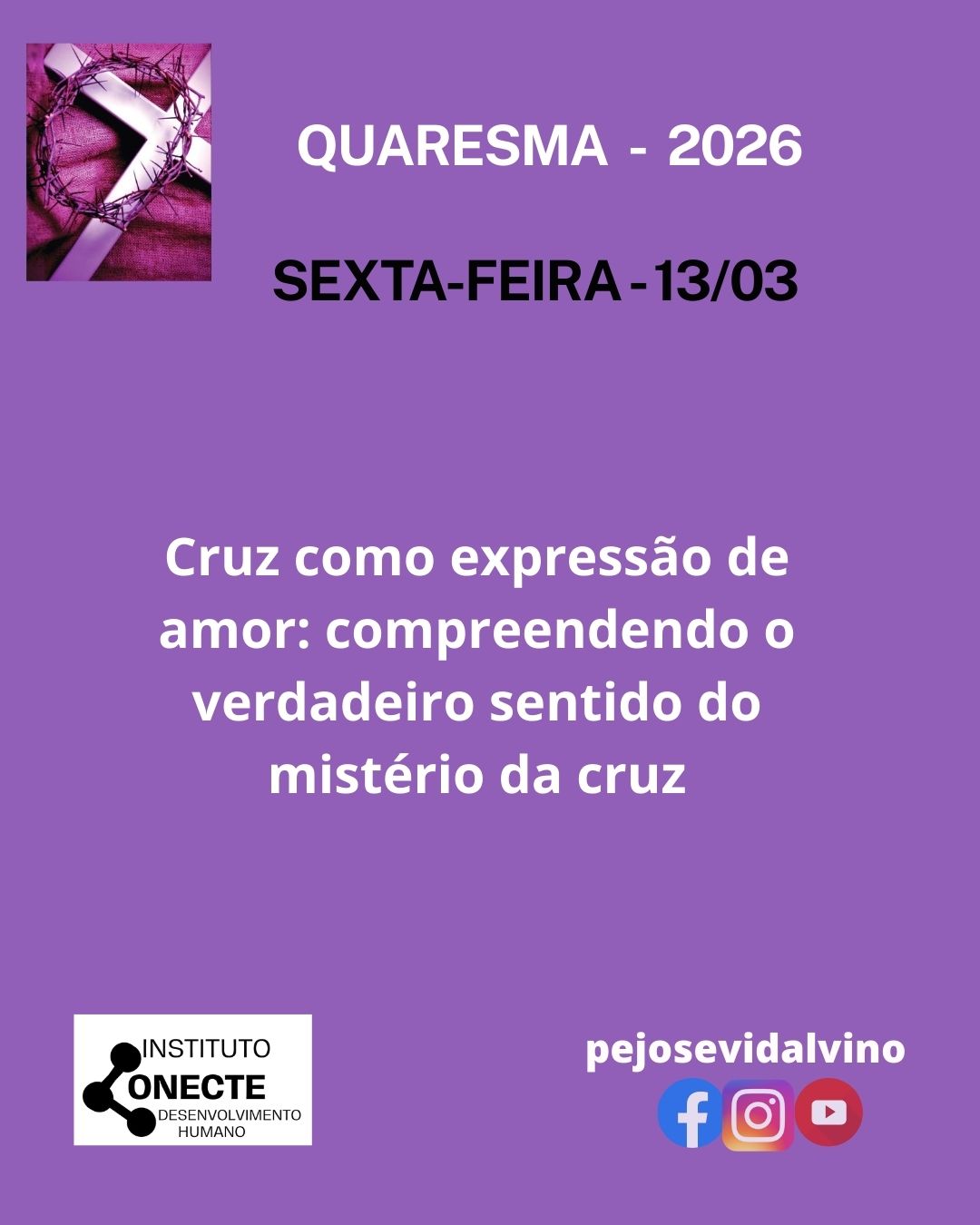 Cruz como expressão de amor: compreendendo o verdadeiro sentido do mistério da cruz