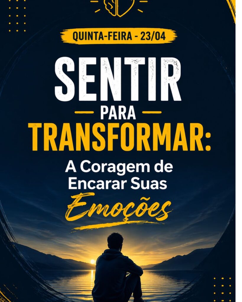 Sentir para Transformar: A Coragem de Encarar Suas Emoções