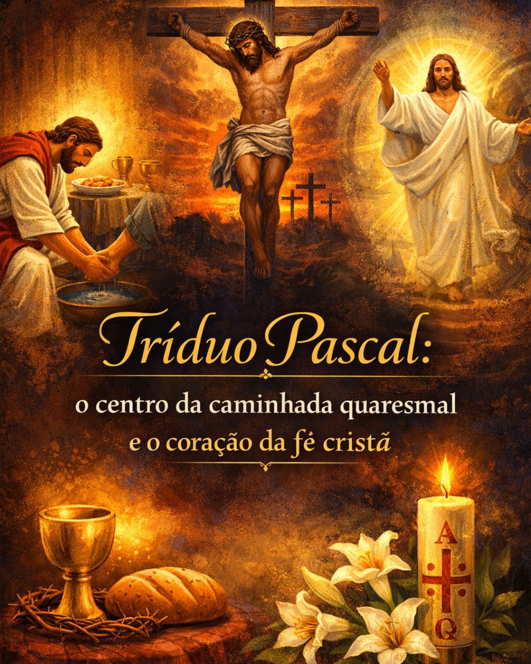 Tríduo Pascal: o centro da caminhada quaresmal e o coração da fé cristã
