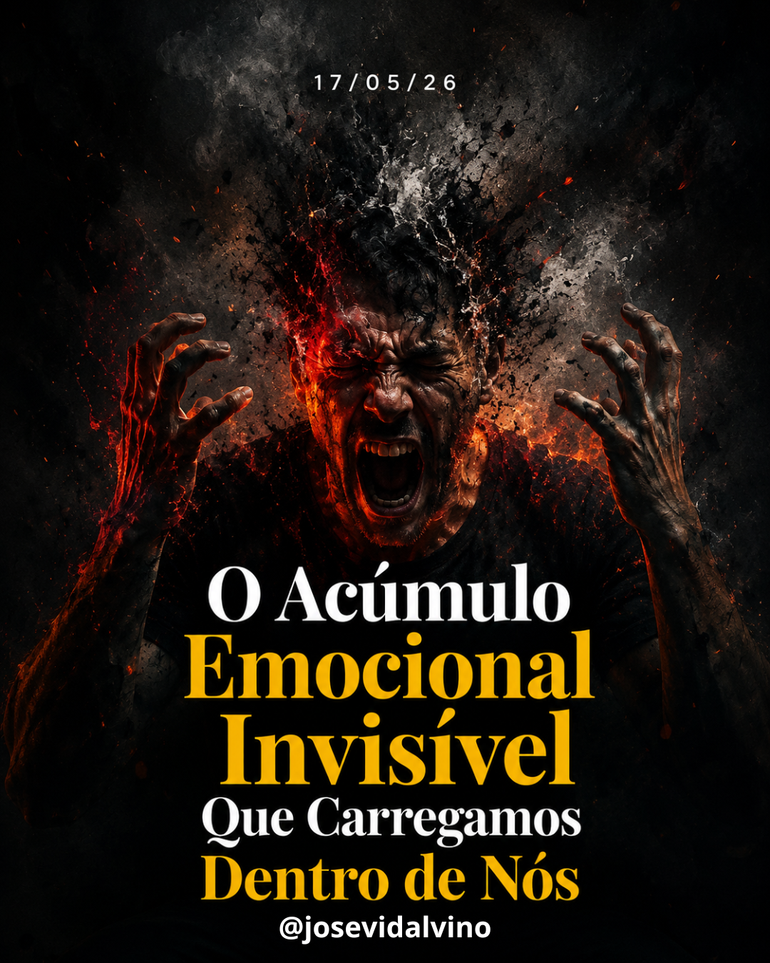 O Acúmulo Emocional Invisível Que Carregamos Dentro de Nós
