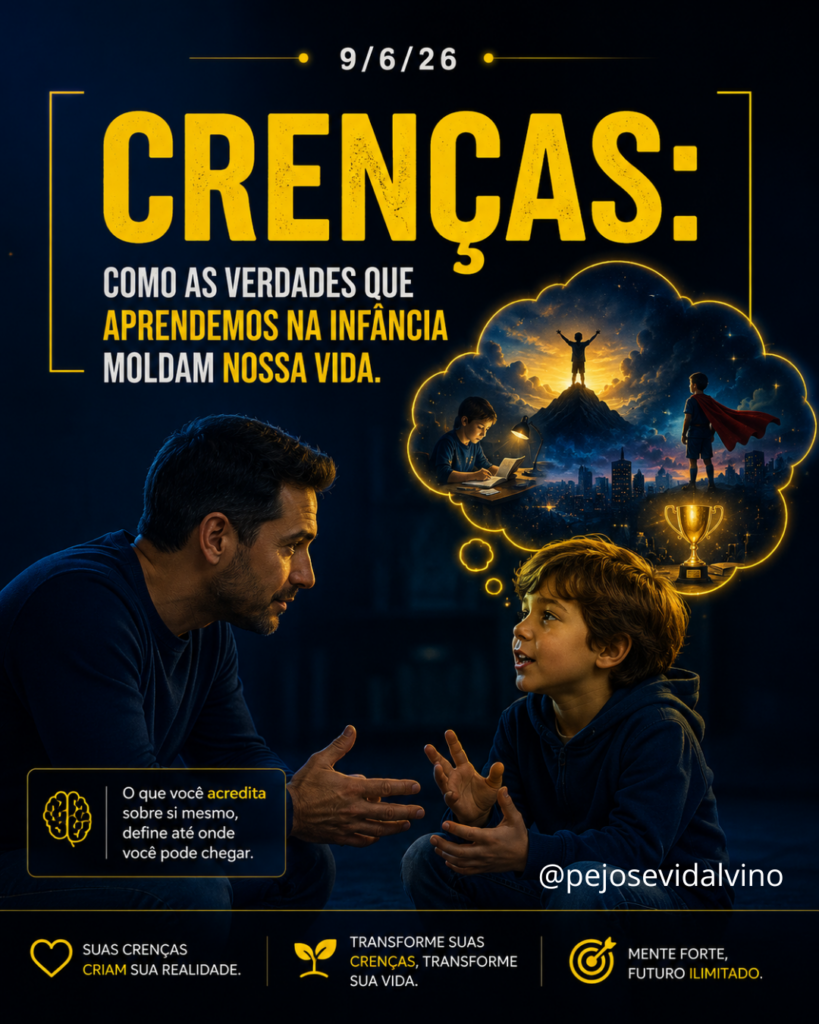 Crenças: Como as Verdades que Aprendemos na Infância Moldam Nossa Vida