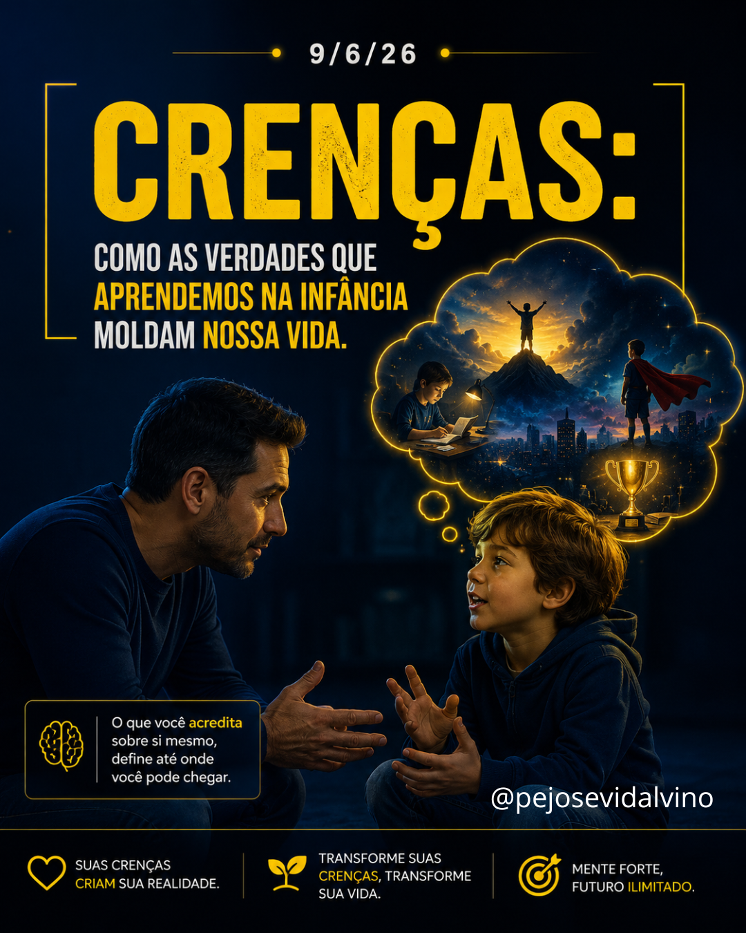 Crenças: Como as Verdades que Aprendemos na Infância Moldam Nossa Vida