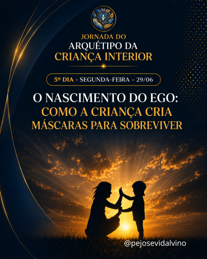 Jornada do Arquétipo da criança Interior 5º Dia - Segunda-feira – 29/06