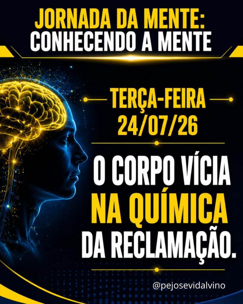 O Corpo Viciado na Química da Reclamação: Como Romper o Ciclo Mental da Escassez e Criar uma Nova Realidade