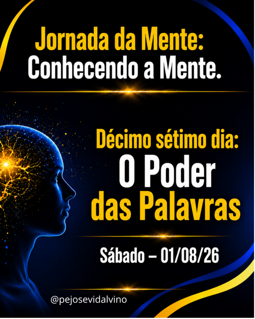 O Poder das Palavras.