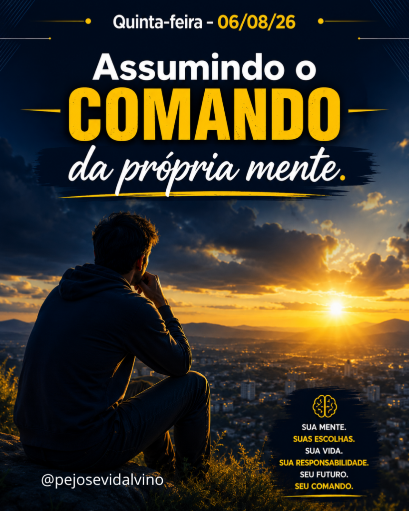 Assumindo o Comando da Própria Mente.