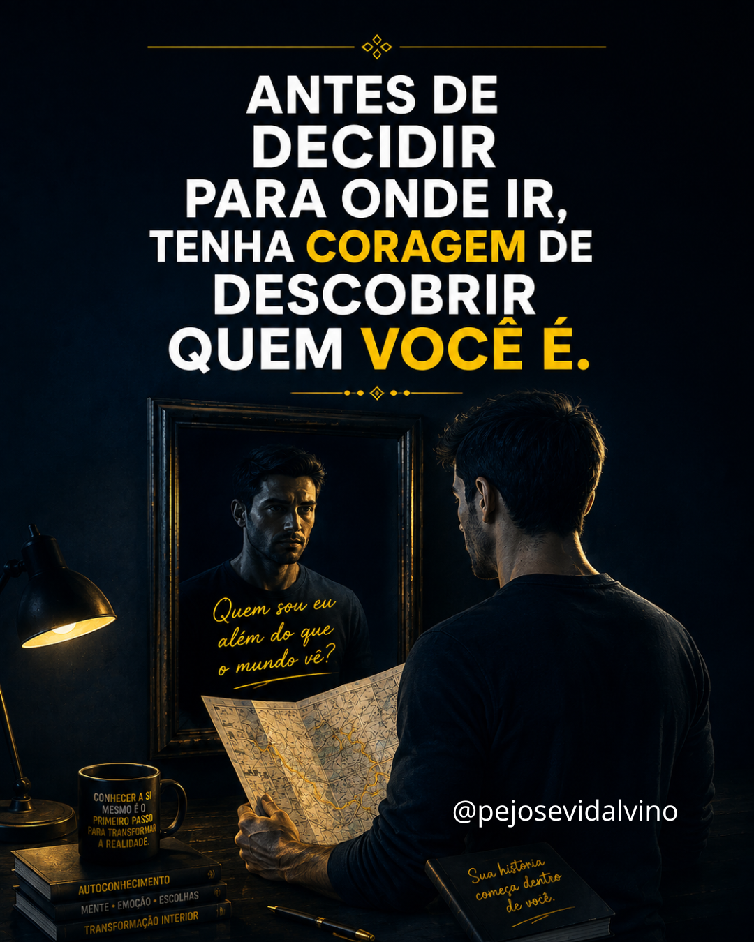 Antes de Descobrir Onde Quero Chegar, Preciso Descobrir Quem Sou