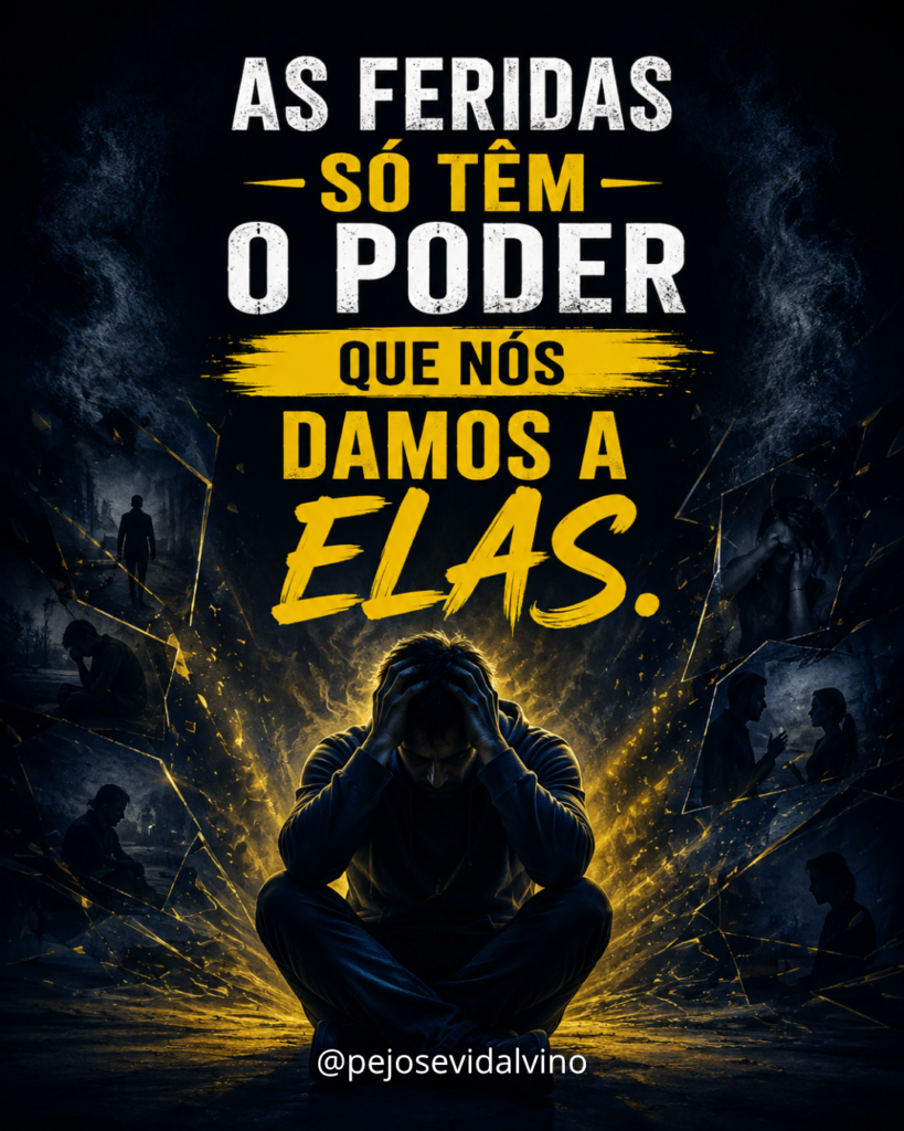 As Feridas Só Têm o Poder que Nós Damos a Elas