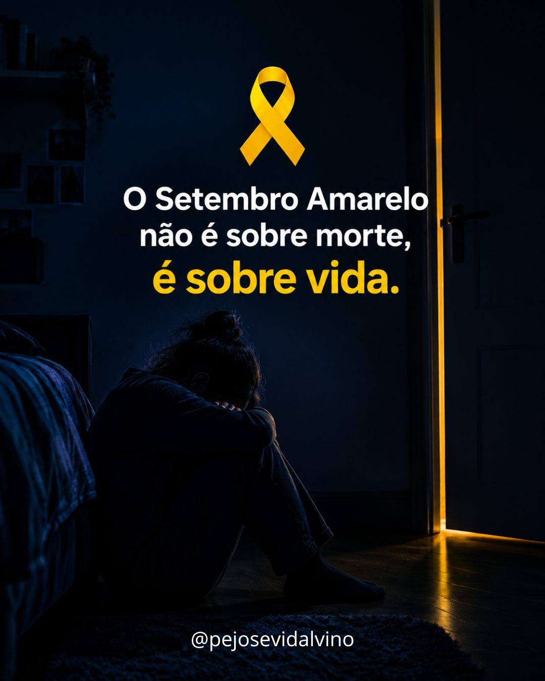  O Setembro Amarelo não é sobre morte, é sobre vida