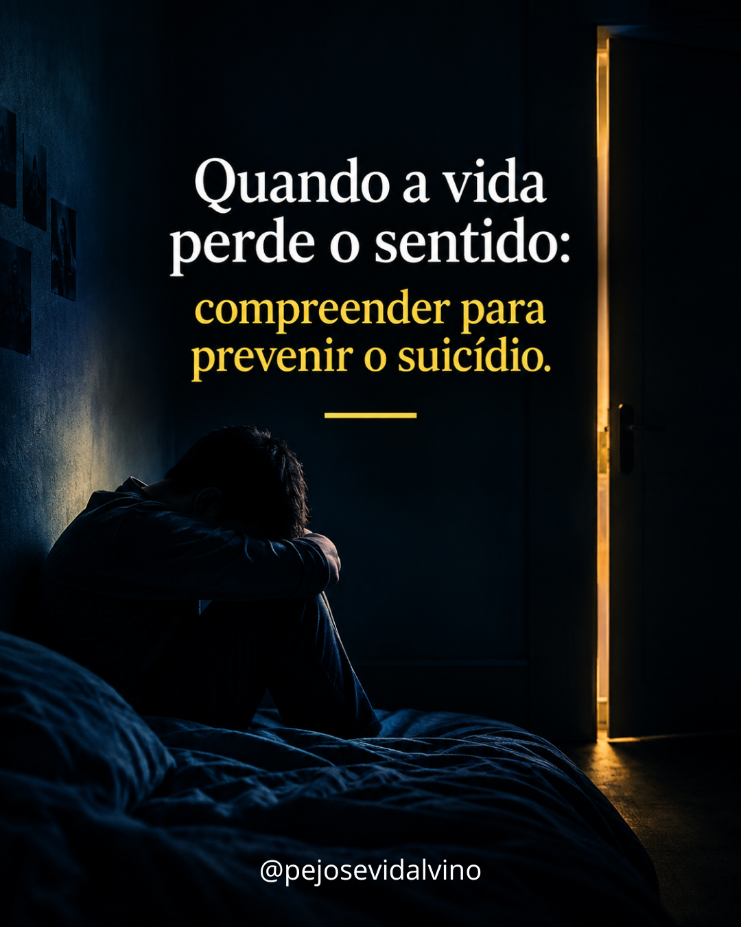Quando a vida perde o sentido: compreender para prevenir o suicídio