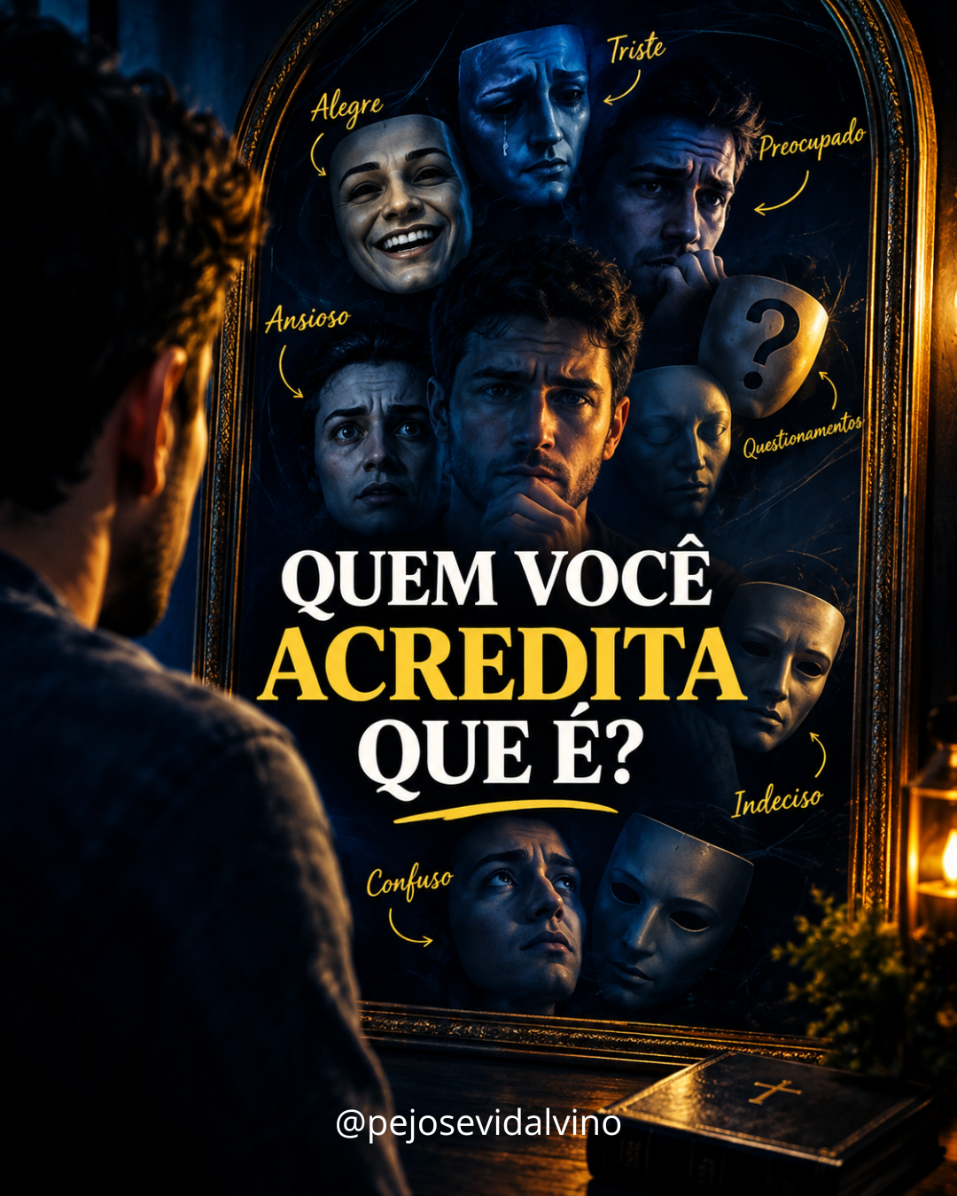 Quem você acredita que é? A diferença entre quem você se tornou e quem você realmente é