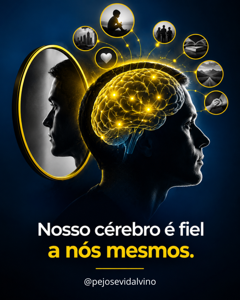 Nosso cérebro é fiel a nós mesmos