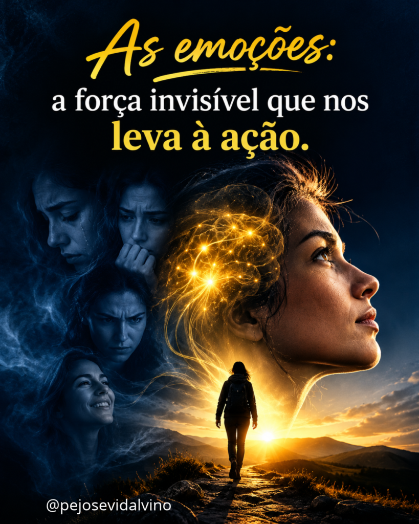 As emoções: a força invisível que nos leva à ação