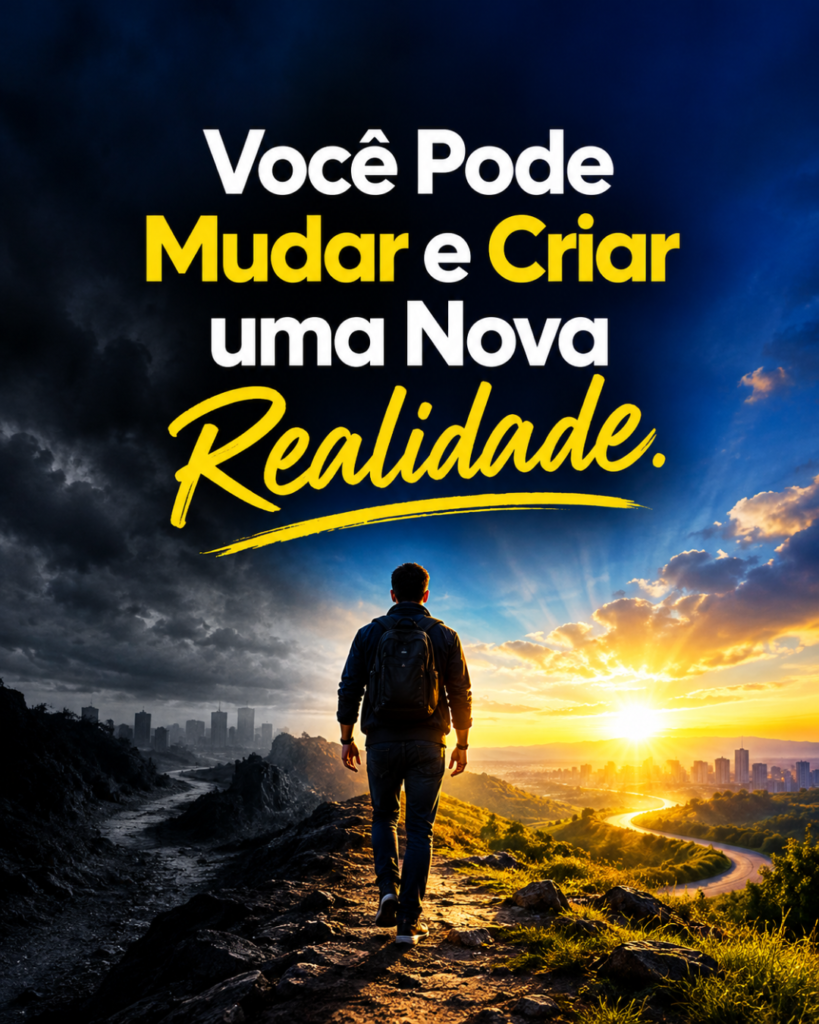 Você Pode Mudar e Criar uma Nova Realidade